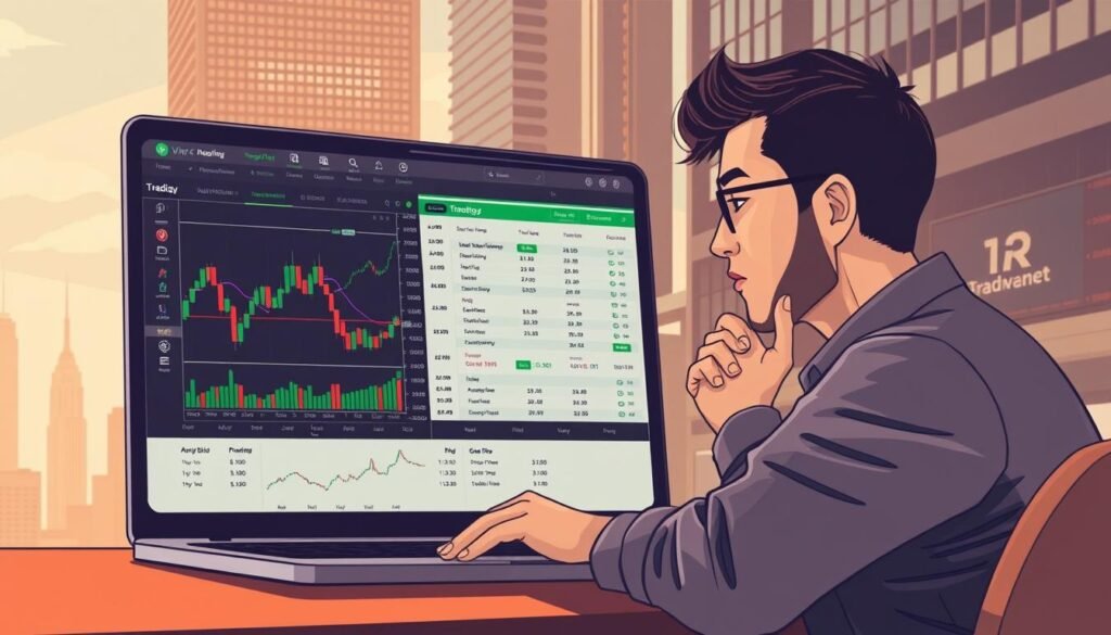 Backtesting strategi di TradingView.